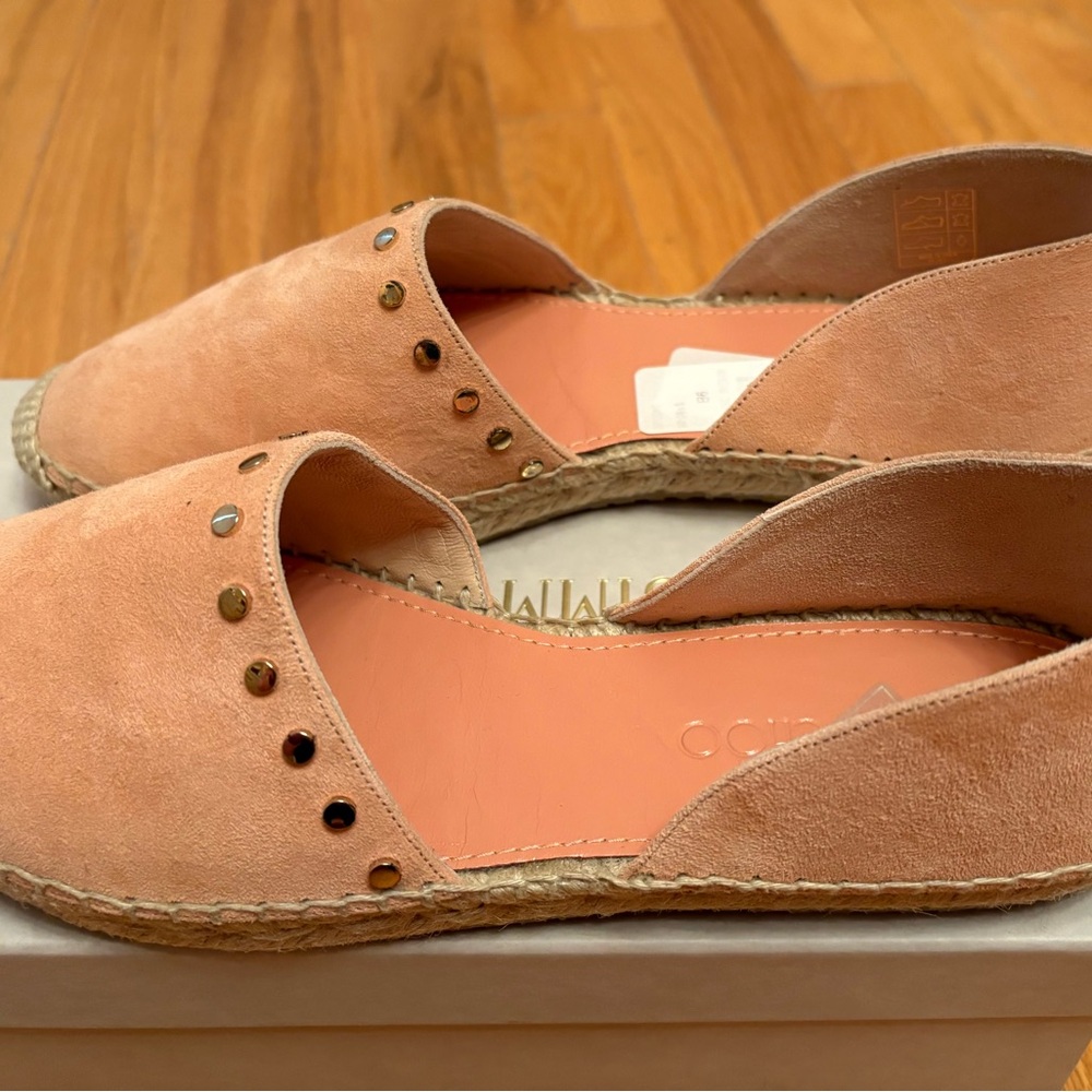 Jimmy Choo Women's Suede Espadrilles in Pink size 9B NEW